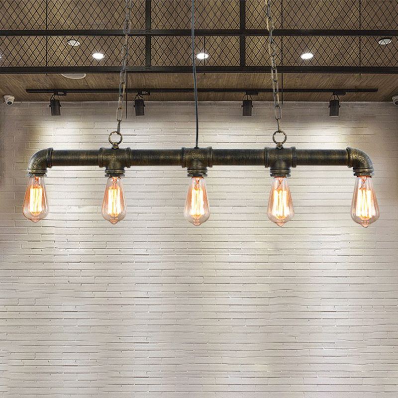 Industrial Ripe Island Light Household Hanging Lighting Fixture for Dining Room