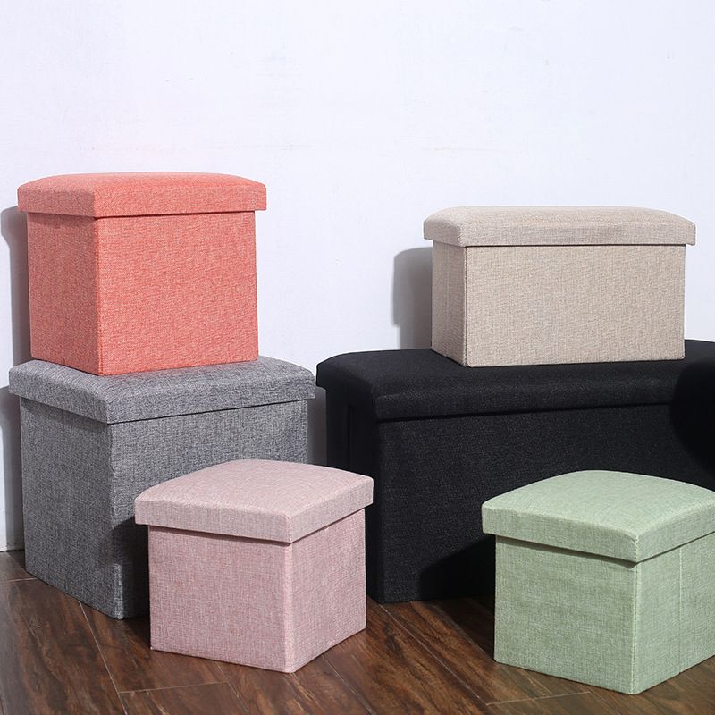 Modern Tear Resistant Cotton Cube Solid Color Square Cube for Drawing Room
