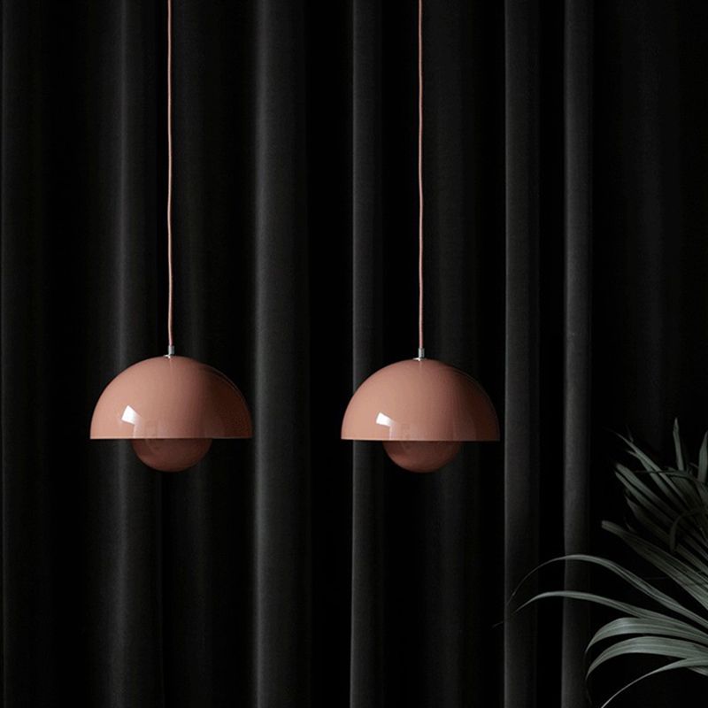 Modern Style Pendant Light Fixtures Bowl 1 Light Hanging Light for Kitchen