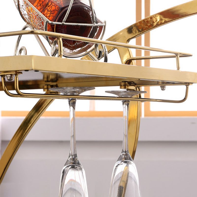 32.68" High Contemporary Prep Table Rolling Metal Prep Table for Kitchen