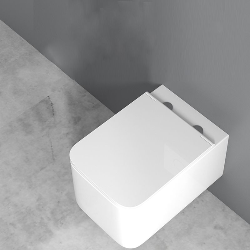Contemporary Wall Mount Flush Toilet Ceramic Urine Toilet for Bathroom