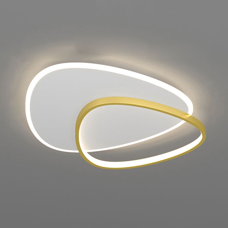 Plafoniera a 2 luci in stile moderno a LED Illuminazione da incasso per soggiorno