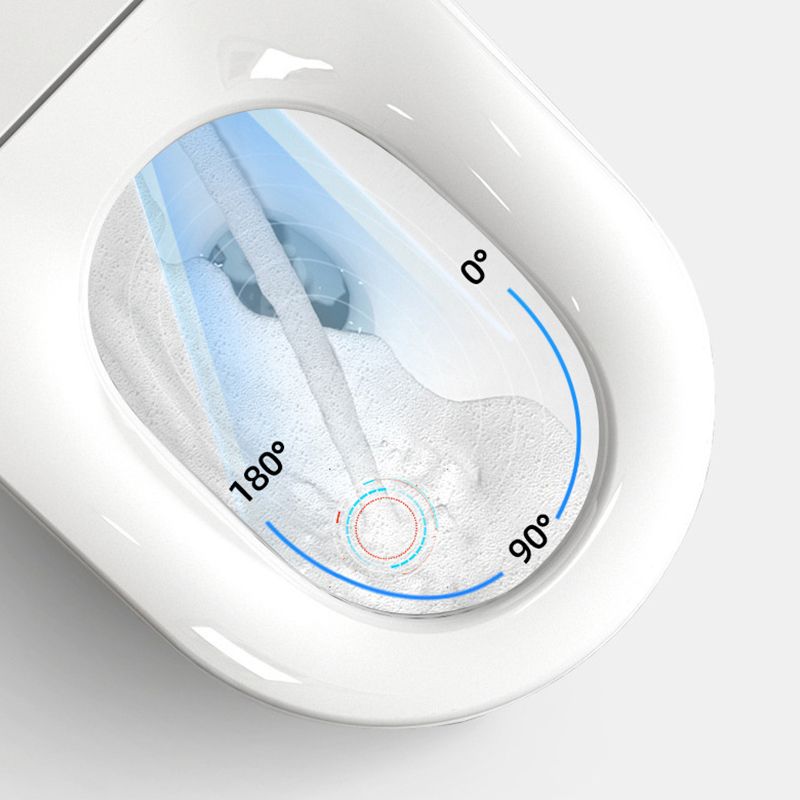 Modern Flush Toilet Floor Mounted Siphon Jet All-In-One Urine Toilet