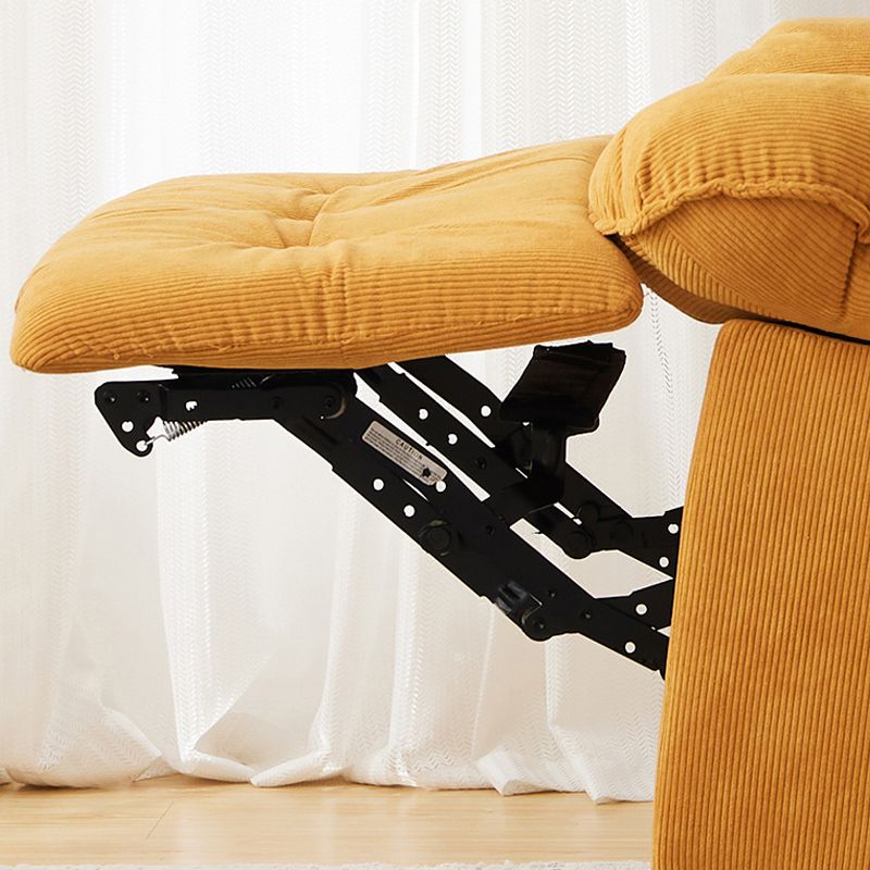 Modern & Contemporary Standard Recliner Rocking Corduroy Recliner Chair