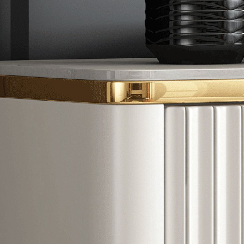 Contemporary Glam Combo Dresser Horizontal Storage Chest Dresser for Home Office