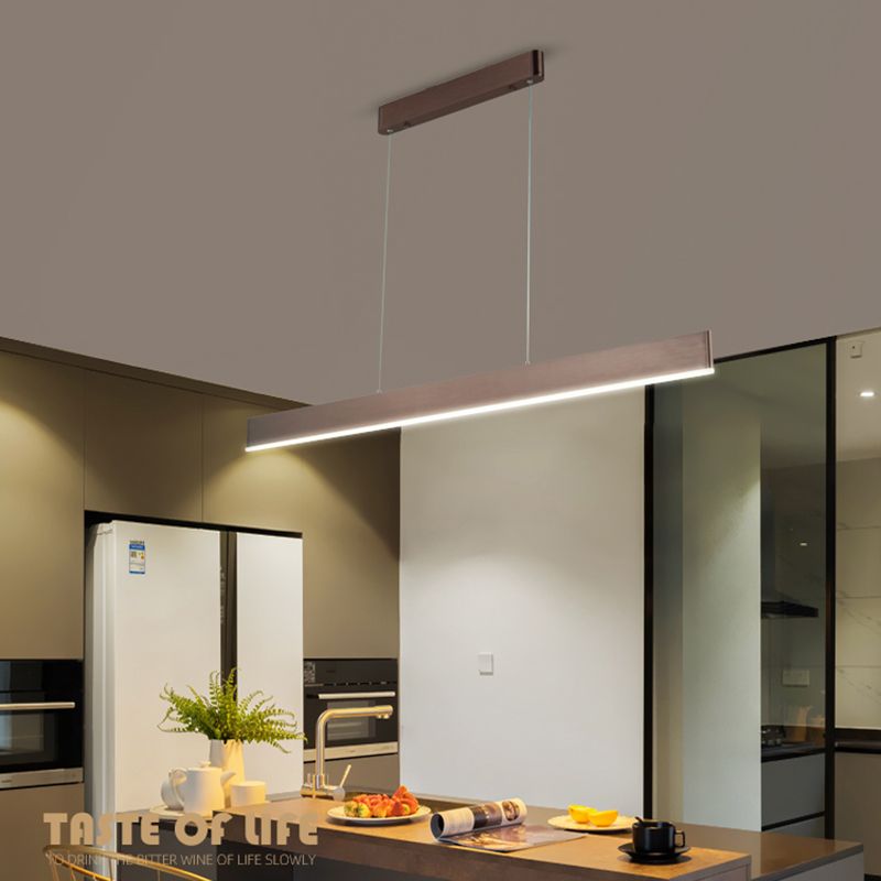 Einfachheit zeitgenössischer Insel Leicht LED -Beleuchtung für Salon Café Café