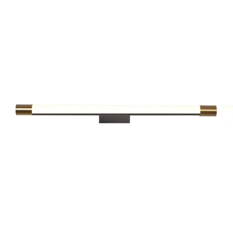 Contemporary Vanity Light Simple Linear Strip Mirror Lighting Fixtures for Restroom