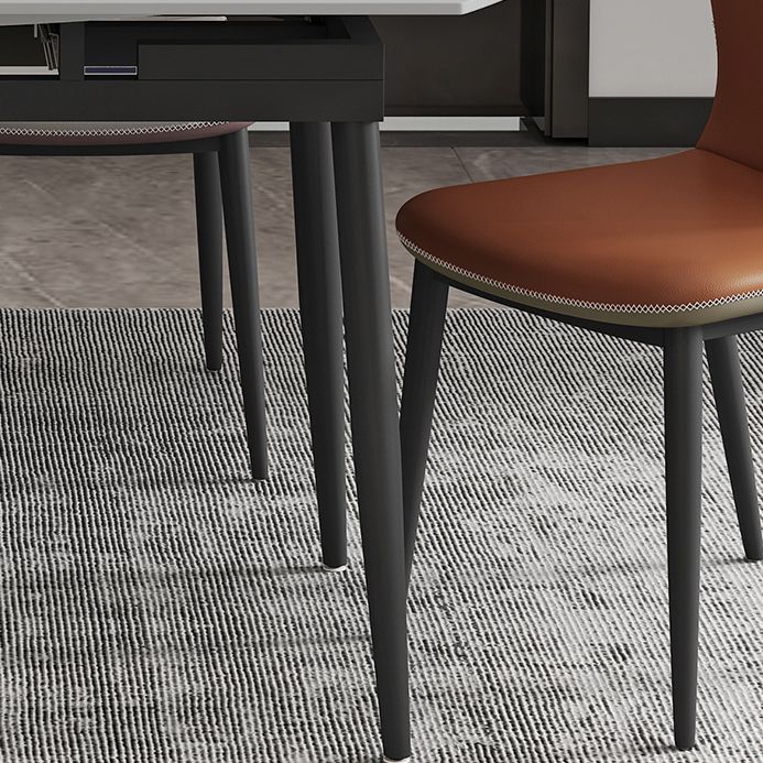 Modern 1/4/5/7 Pieces Dining Set Sintered Stone Top Dining Furniture