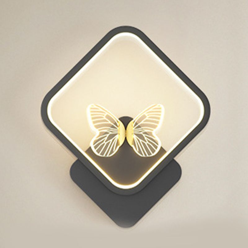 Modern Unique Shape Wall Mount Light Fixture 1 Light Wall Light Sconce for Dining Room