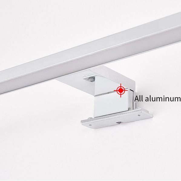 Elongated Vanity Light Fixtures Modern Simplicity Aluminium Wall Mount Lamp for Bathroom