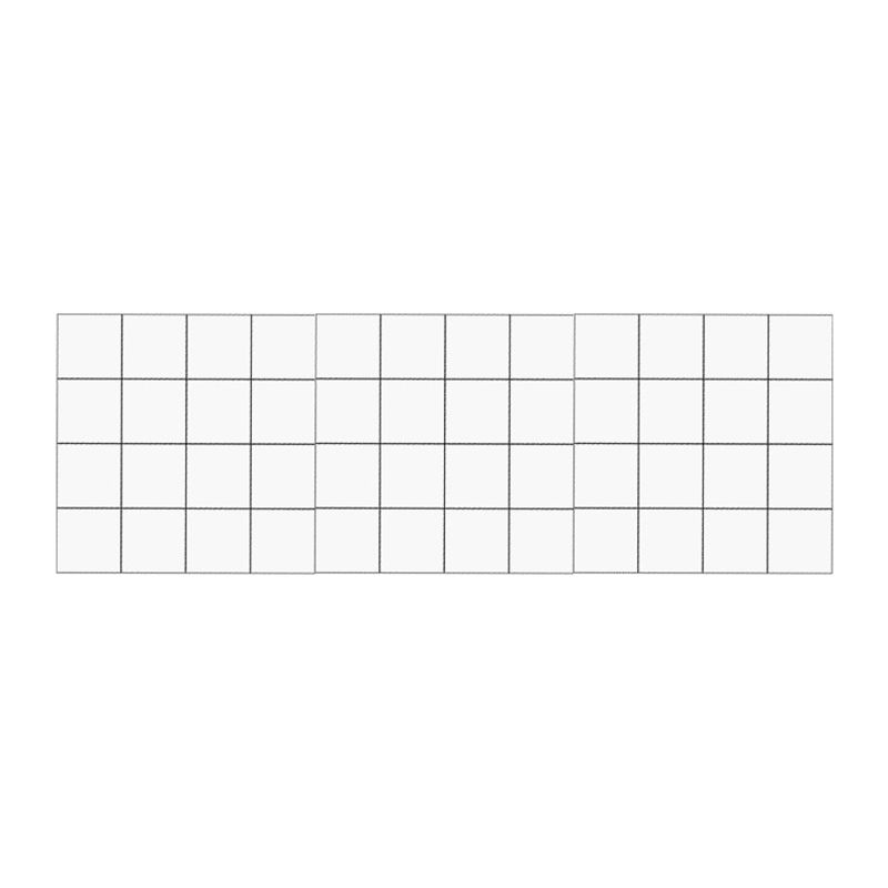 Modern Smooth Mosaic Tile Peel and Stick Wall Tile for Kitchen