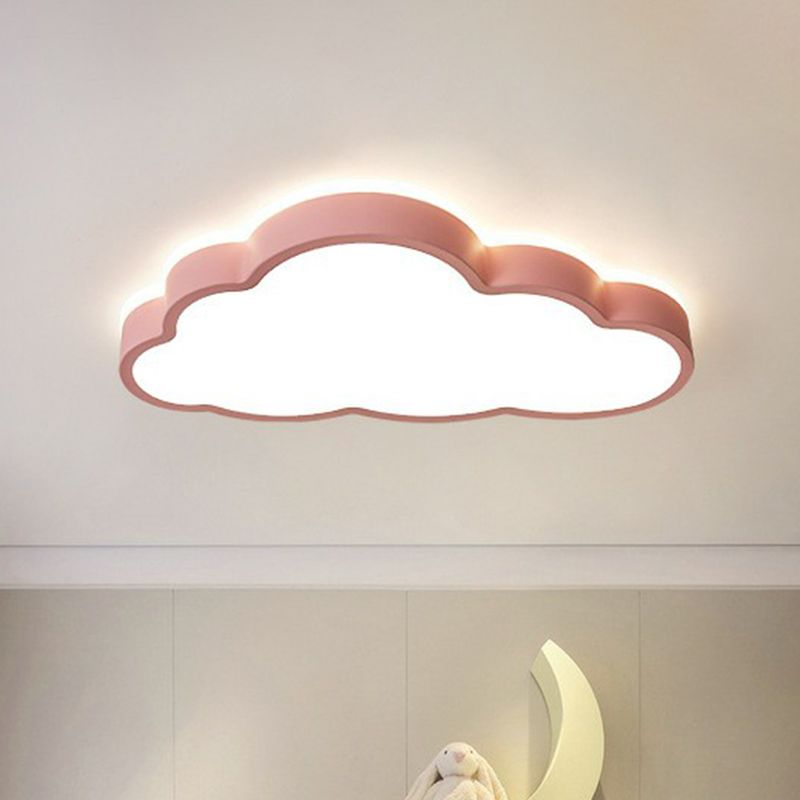 Macaron Wolkenförmig Flush Lighting Acryl-Schlafzimmer LED Flush Deckenleuchte Licht