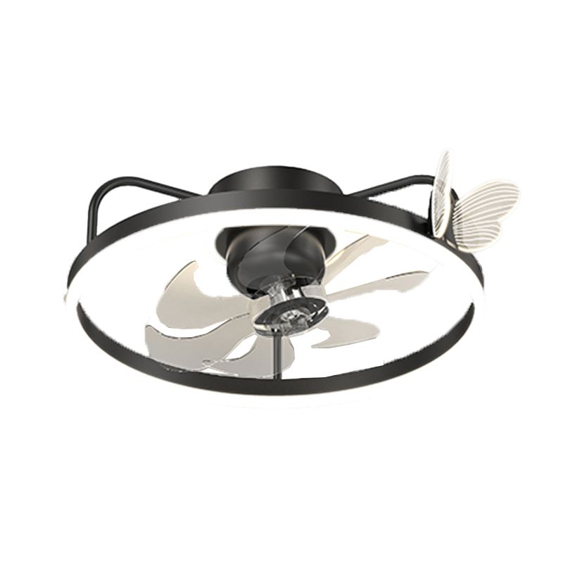 Modern Style Ceiling Fan Lamp Metal Ceiling Fan Lighting for Bedroom