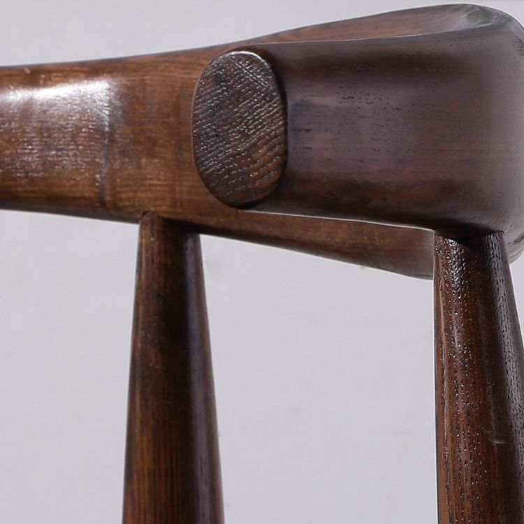 Modern Style Bar-stool Wooden Bar Stool with Wood Legs for Home