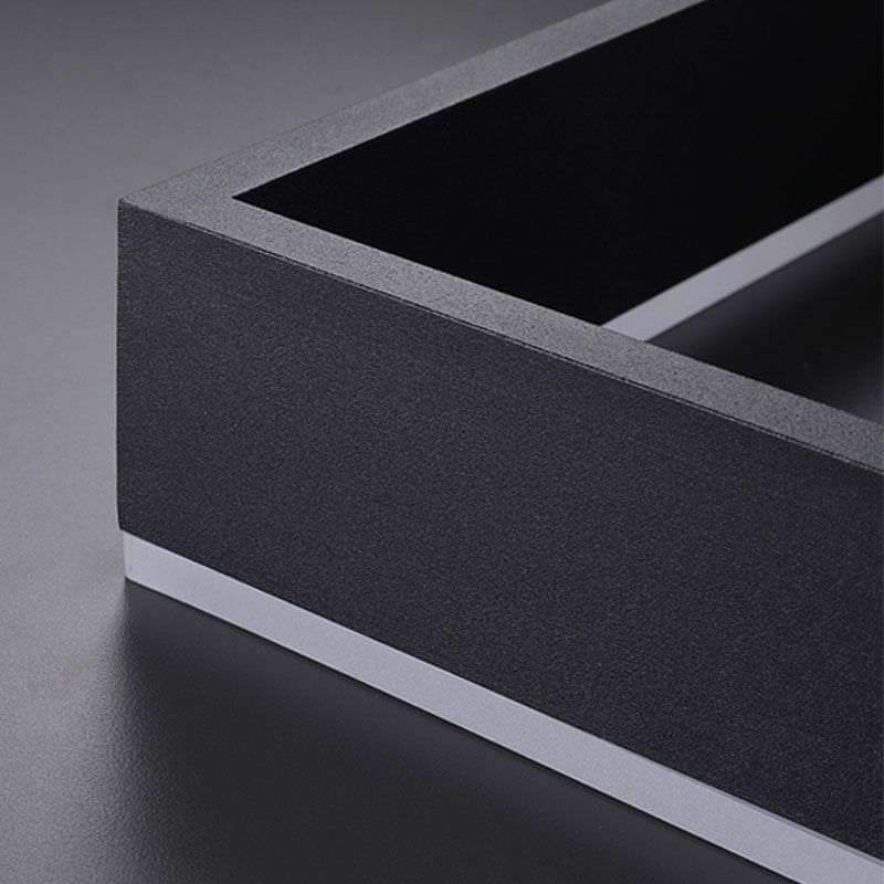 Mehrere Quadrate hängende Deckenleuchten moderner Esszimmer Beleuchtung Metall Kronleuchter