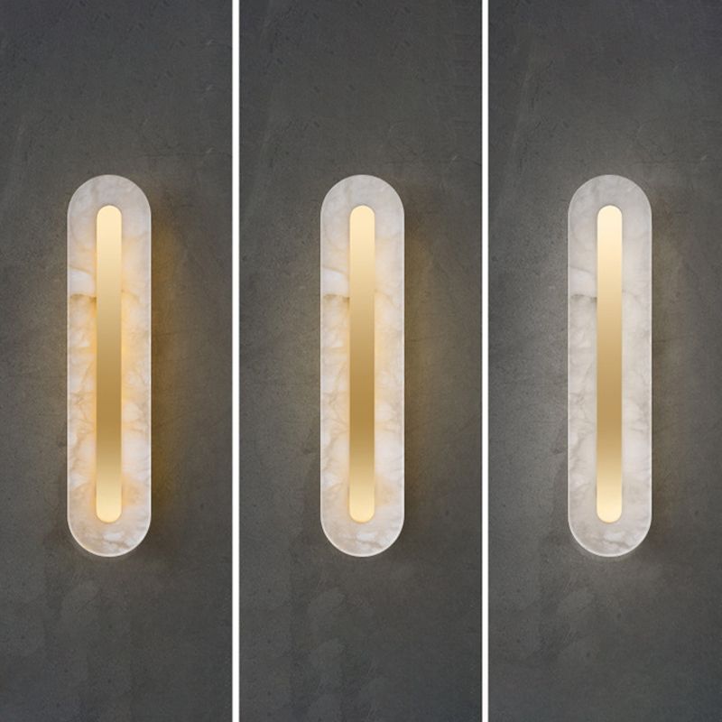 Geometric Wall Lighting Modern Metal 1 Light Wall Sconce for Bedroom