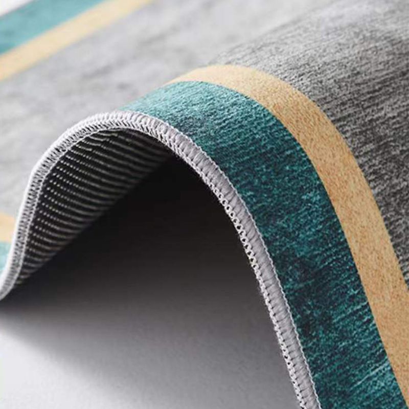 Hedendaagse matrixpatroon Tapijt Polyester Binnen Trut Petvriendelijk vloerkleed voor huizendecoratie