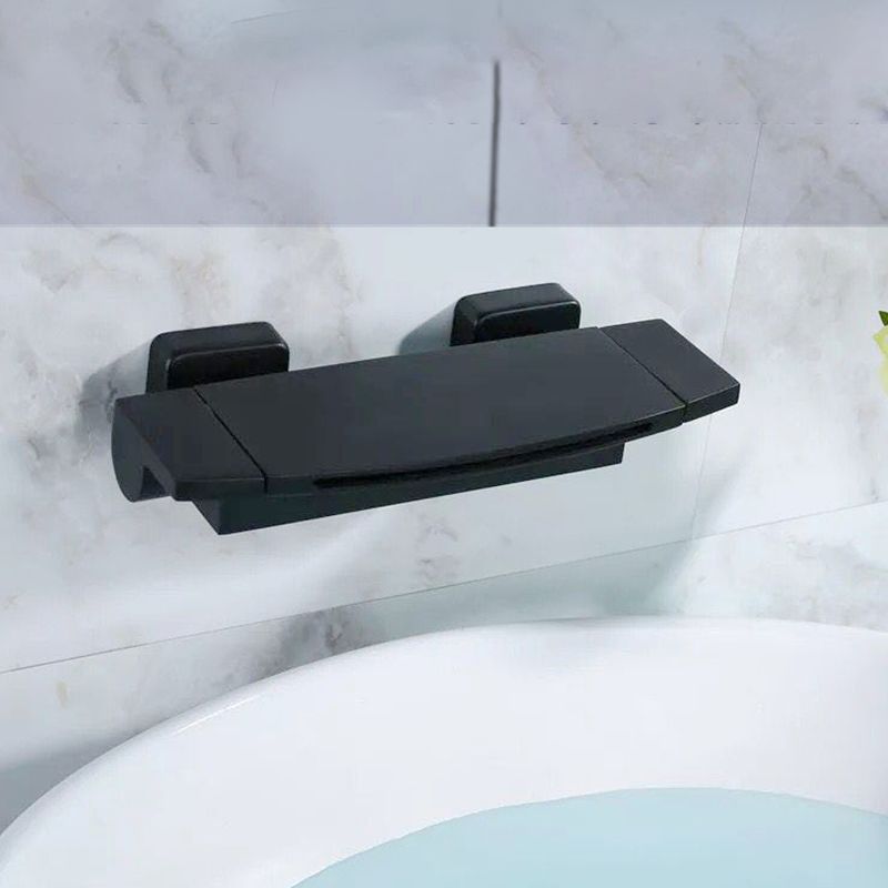 Modern Style Bathtub Faucet Waterfall Handle Style Bathroom Faucet