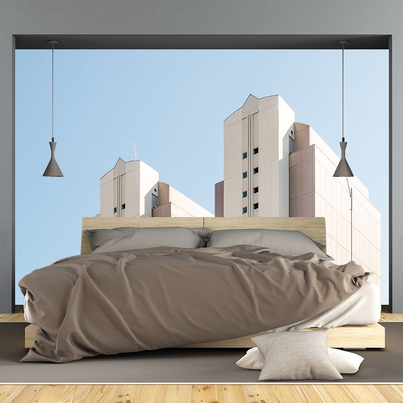 Architecture Mural Decal Modern Wall Decor for Meeting Room, Personalised Size