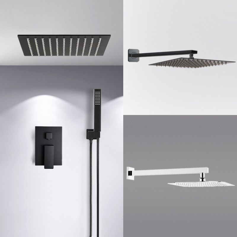 Modern Style Shower System Ceiling Mounted Spot Resist Handle Lever Shower System