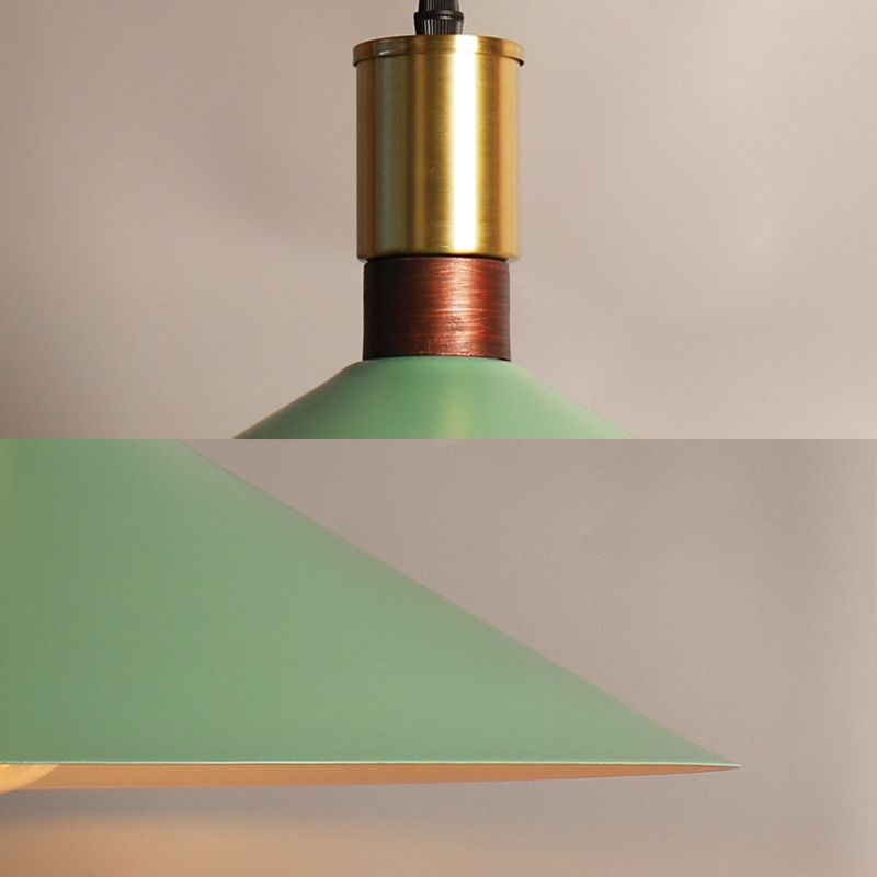 Elektroplatte Eisen anheizen helles modernes, sich verjüngter Makaroon -Hanglampe für Esszimmer