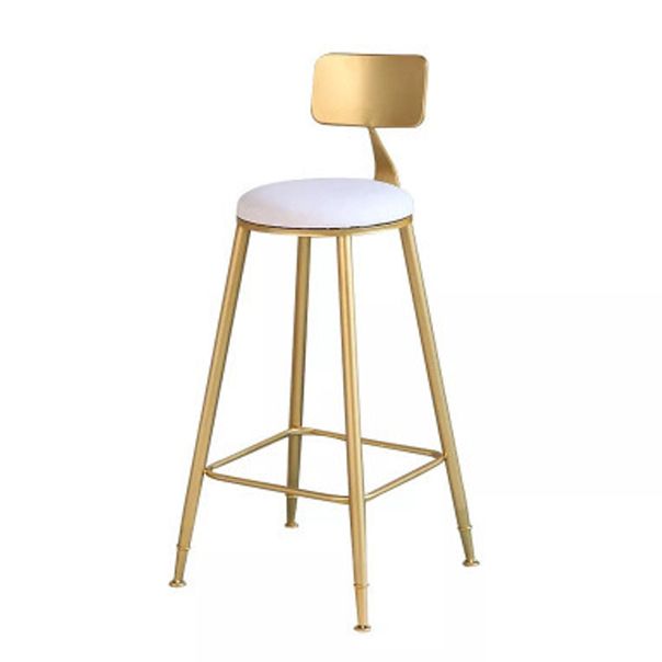 Nordic Glam 1/3 Pieces Bar Table Set Rectangle Marble Counter Table with High Stools