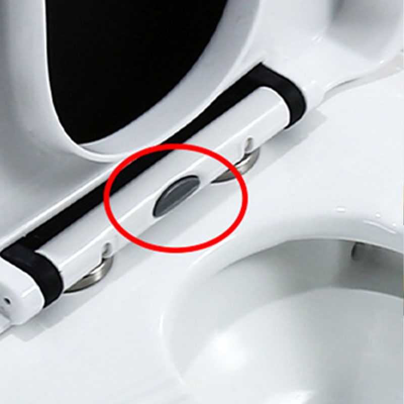 Siphon Jet Toilet Water Efficient Compact Toilet with Ceramic Glazed Surface