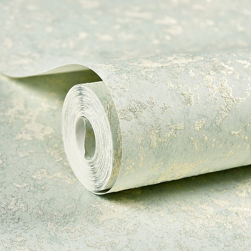 Soft Solid Color Wallpaper Roll Stain Resistant Modern Living Room Wall Covering