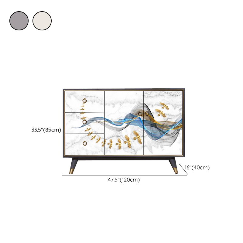 15.6-inch W Storage Chest Classic Glam Storage Chest Dresser