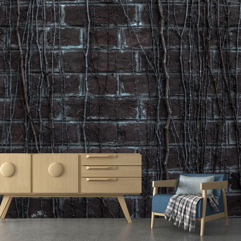 Countryside Style Wall Paper Murals Washable Wall Decor for Living Room Kitchen