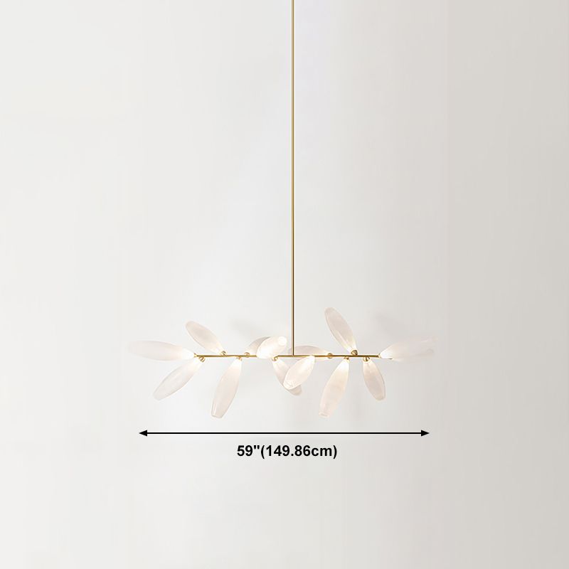 Lámpara nórdica lámpara de lámpara led techo de techo de techo colgante