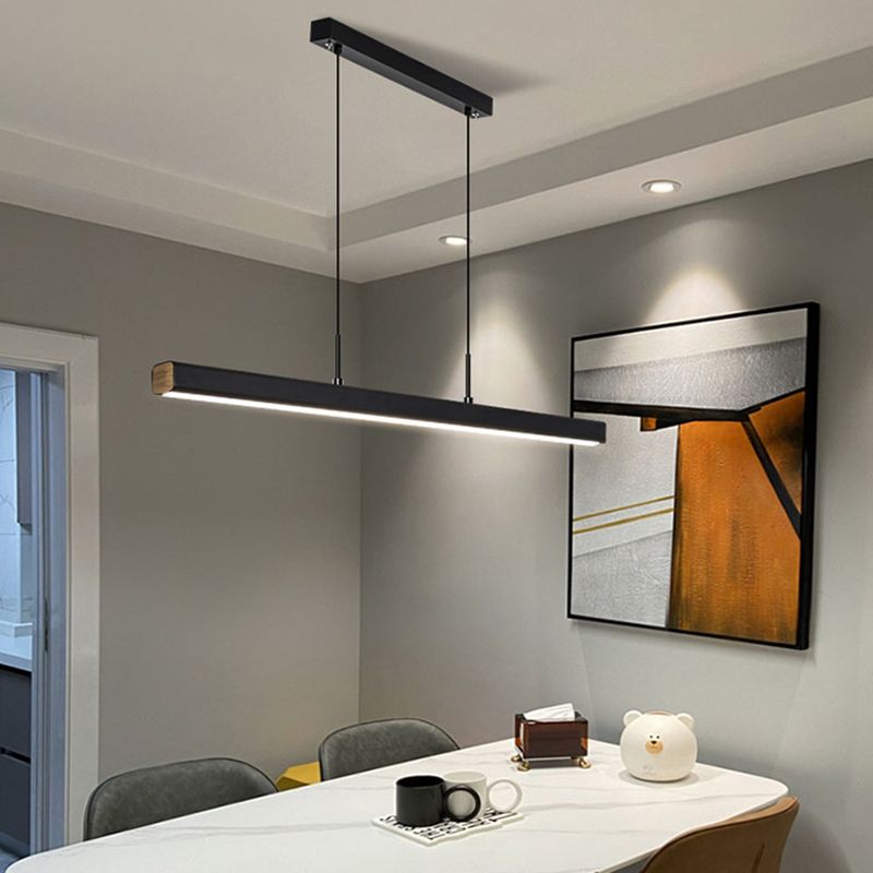 Nordic Simple Modern Characteristic Style LED Hanging Island Pendant Light for Dining Room Office