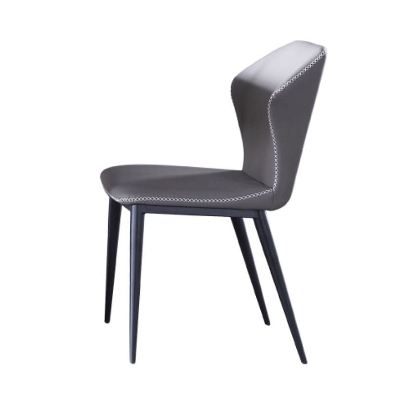 Contemporary Sintered Stone Top Dining Furniture 4 Black Legs Table Collapsible for Kitchen