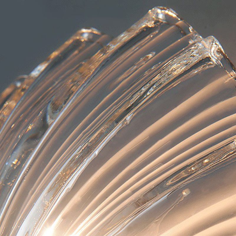 Postmodern Wall Lamp Minimalist Wall Light Sconce with Glass Shade for Sitting Room