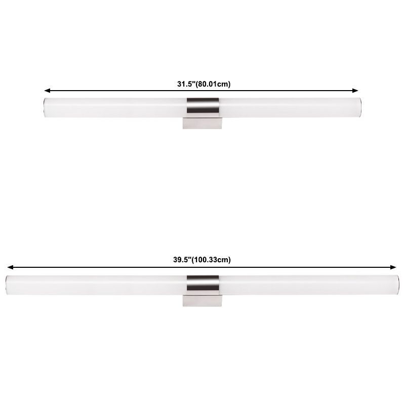 Simple Vanity Light Seguit LED LED Specchio contemporaneo Lucitura anteriore con ombra acrilica