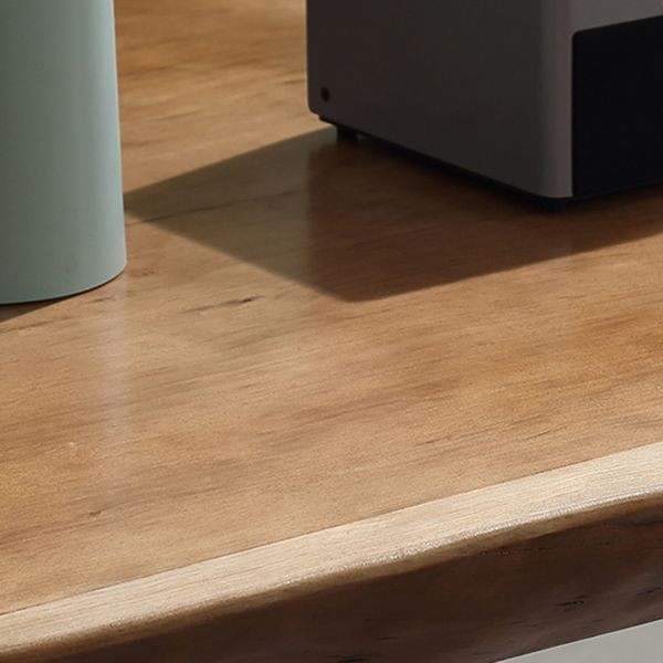 Industrial 1/2/5/7/9 Pieces Dining Set Solid Wood Dining Table with Chairs