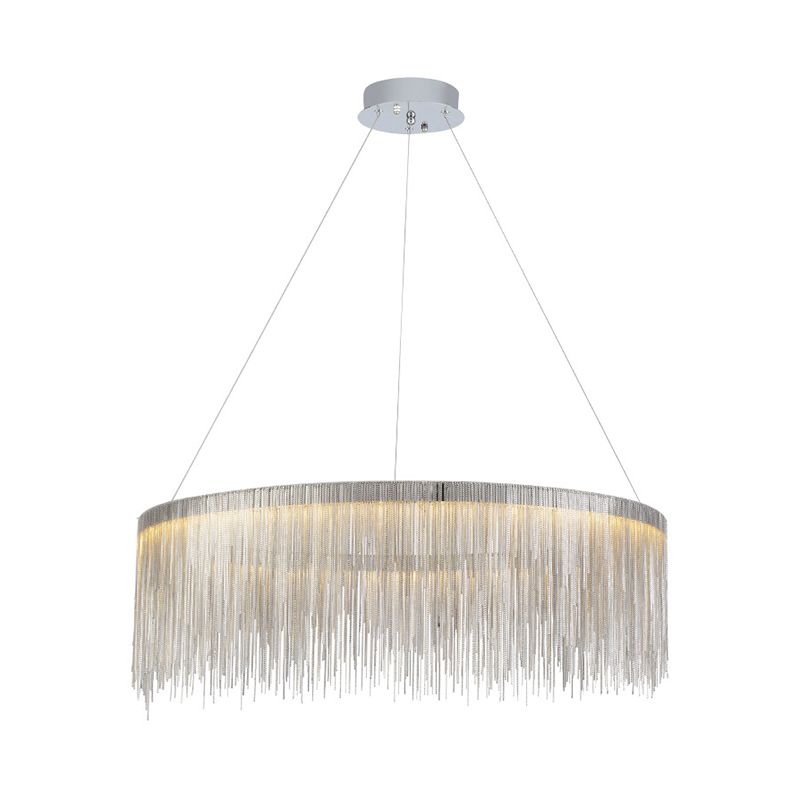 Luci a sospensione a sospensione per il ristorante per ristorante per ristorante per ristorante le luci del soffitto a sospensione di lampadaria circolare contemporanea per ristorante