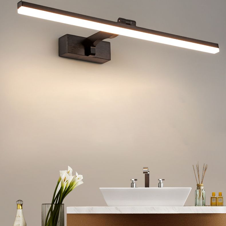 Éclairage lumineux mural linéaire en métal Nordique