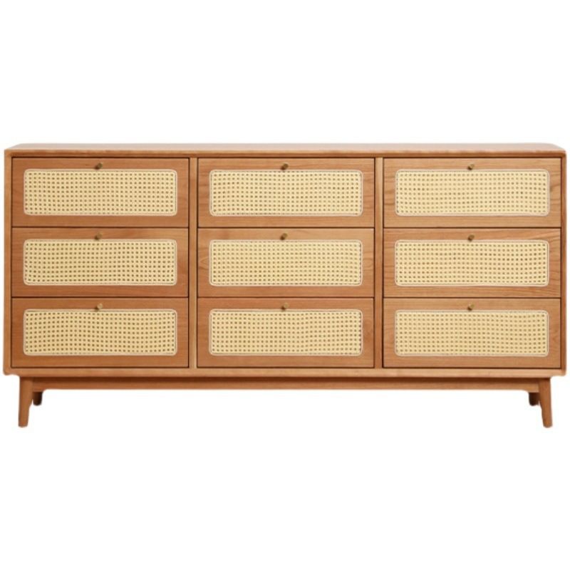 Contemporary Chest Straight Legs with Drawer Knobs Rectangle Accent Chest