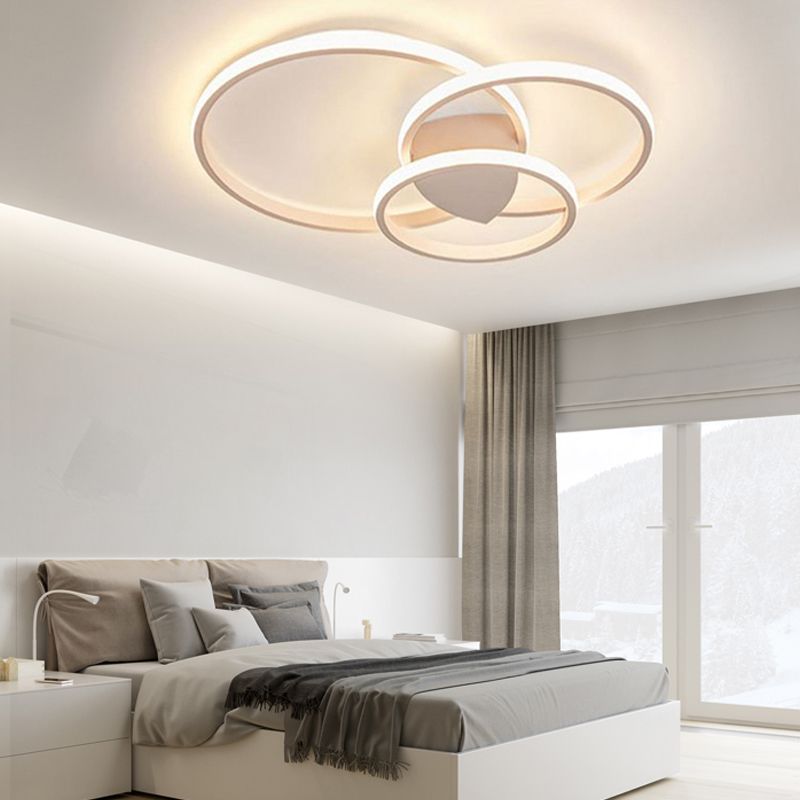 LED Flush Montato Soffitto Luci Anello di illuminazione contemporaneo per Living Room