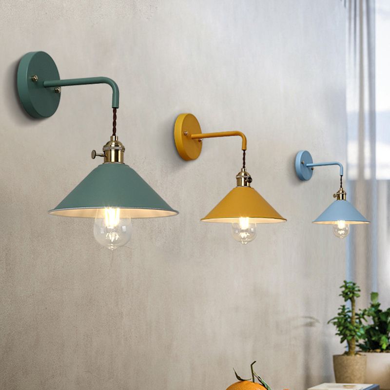 Metal Wall Mounted Lighting Industrial Style Sconce Light Fixture