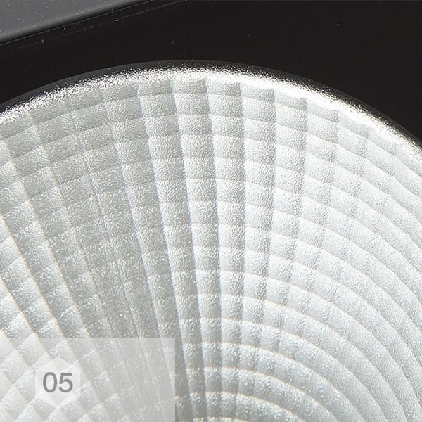 Lámpara cuadrada de montaje empotrado, lámpara tradicional de 1 luz cerca del techo para balcón