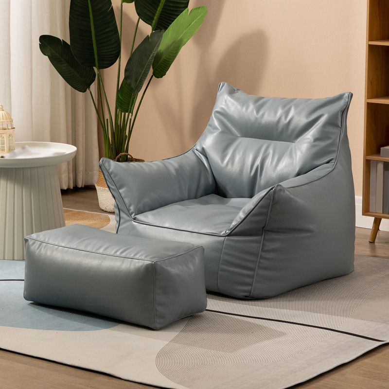 Faux Leather Chair 31.4" L x 31.4" W x 31.4" H Arms Included Chair