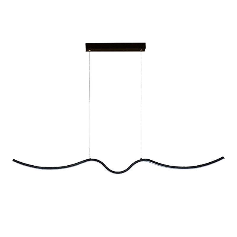 Modern Island Light Fixture Metal Dining Room Island Pendant Light
