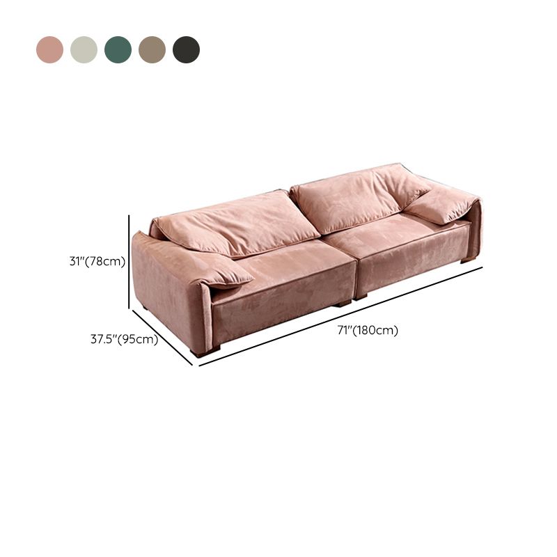 Modern Living Room Sofa Pillow Top Arm Sewn Pillow Back Seating