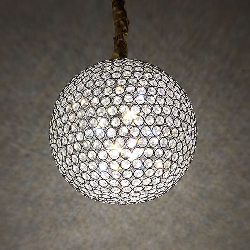 Lampadario contemporaneo a 3 lampadario a cristallo head ristorante il lampadario appeso
