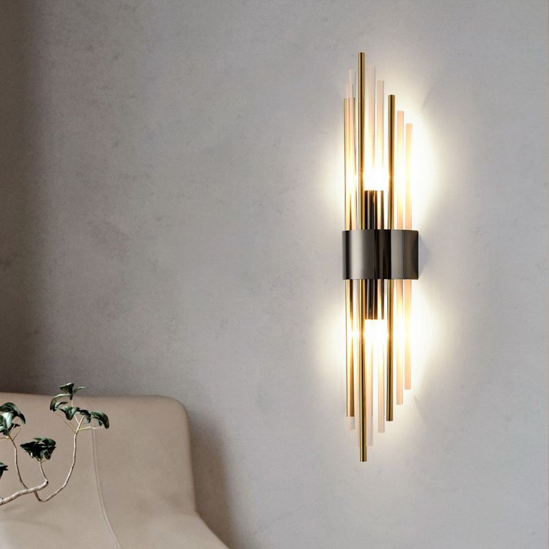 Éclairage de mur de style postmoderne à 2 légers