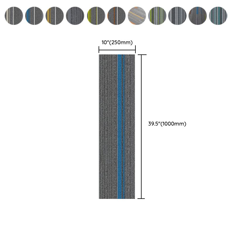 Modern Carpet Floor Tile Self Adhesive Level Loop Fade Resistant Carpet Tile