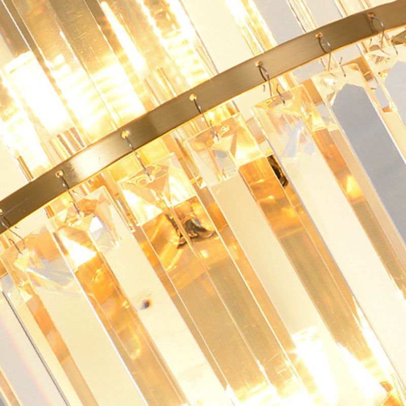 Crimorary Crystal Mur Galce Gold Semiccle Murd Mur Murd Murned pour chambre à coucher