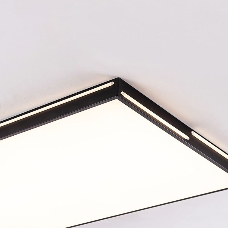 Plafonnier LED en acrylique de conception de Style moderne, luminaire de plafond encastré pour le salon